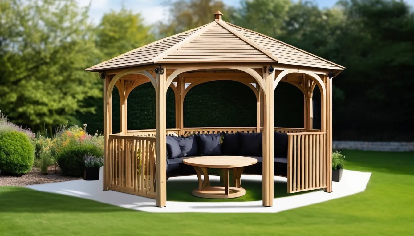 From Design to Reality  The Journey of a Bespoke Wooden Gazebo