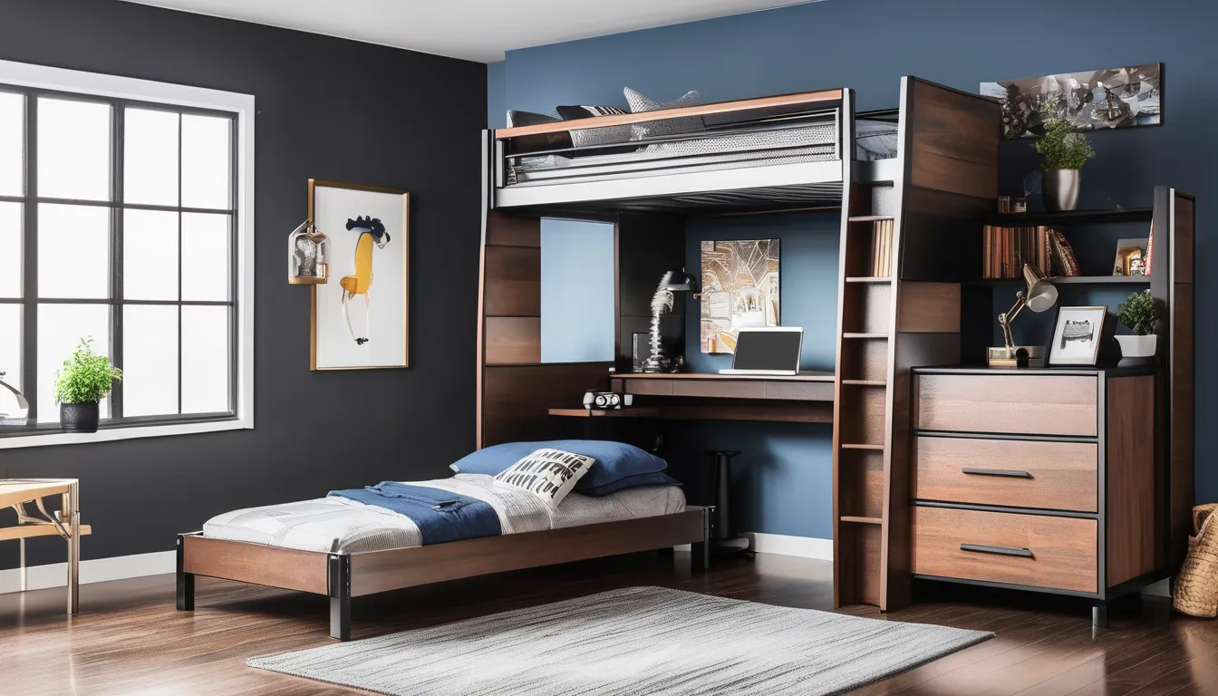 Maximize Space With Modern Loft Beds and Bunk Beds for Adults